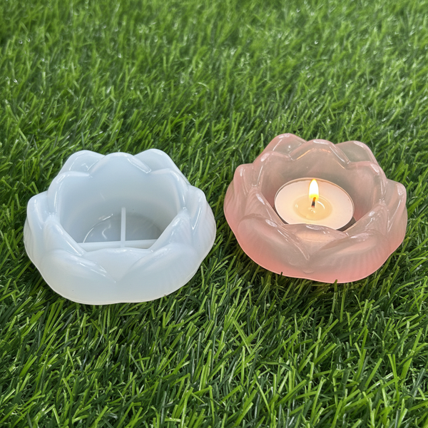 Lotus Shape T-Light Holder Mould