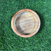 Wooden Candle Round Bowl