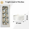 Paper T-light Pack - set of 50