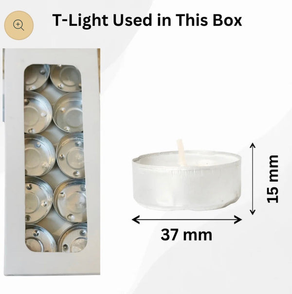 Paper T-light Pack - set of 50