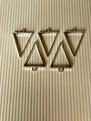 Triangle Bezel Silver
