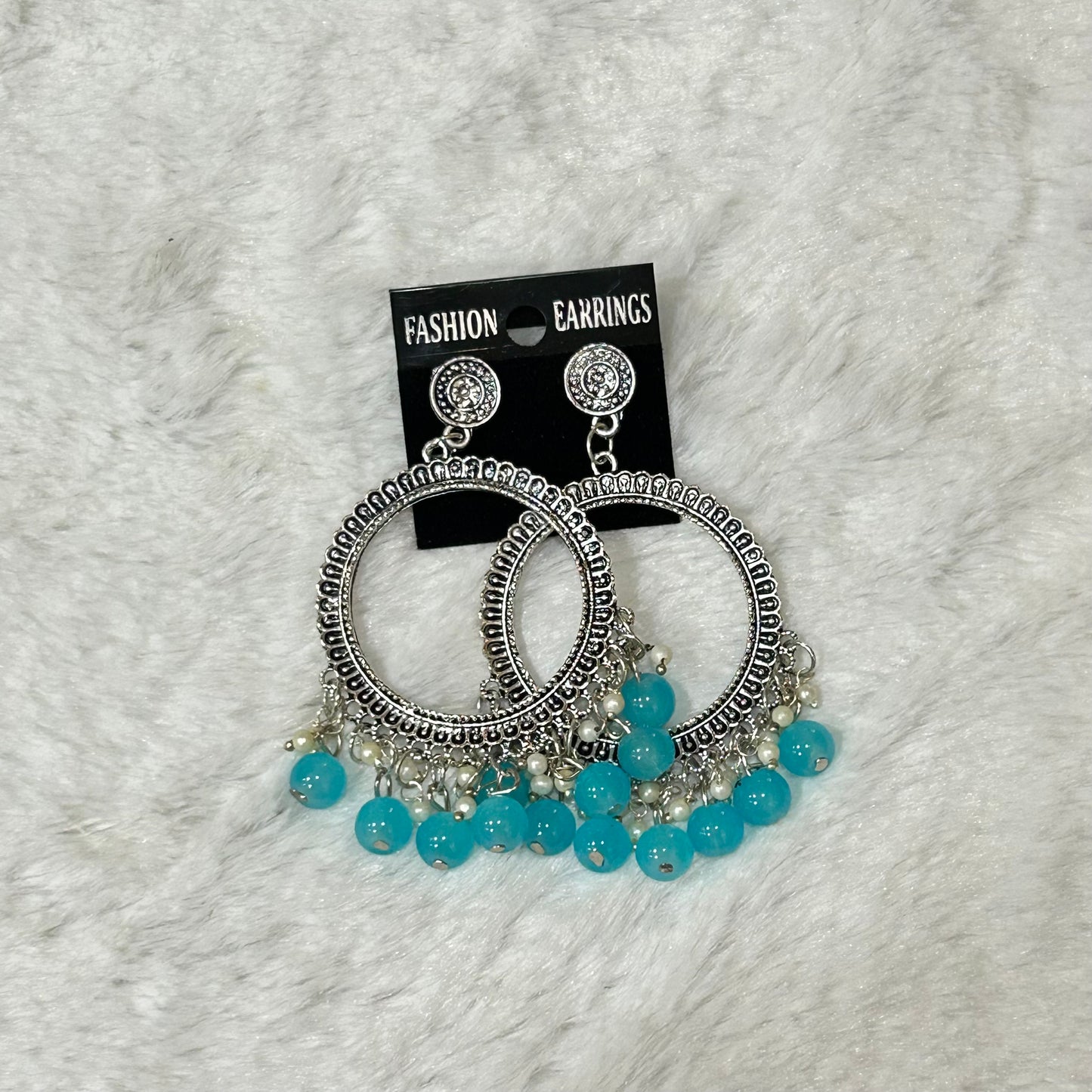 Jhumka Bezel - Round colored