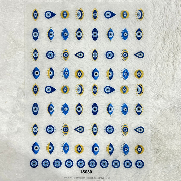 Insert A4 sheet Evil Eye - INS11