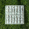 Alphabet Mould - Small