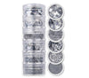 Glitter & Chunks - 6 in 1 - Silver