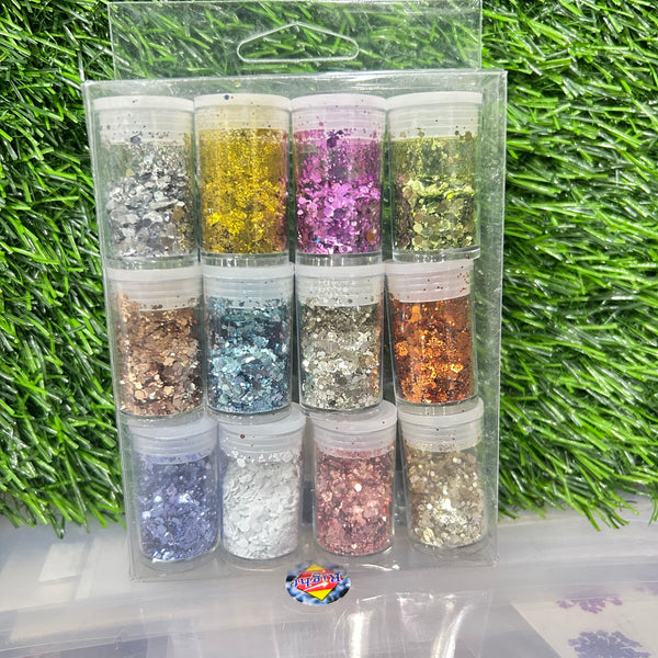 Glitter Sequin - Set of 12
