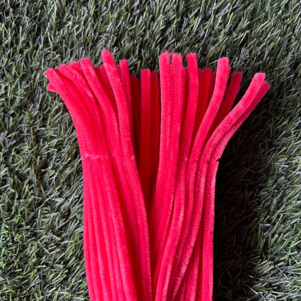 Pipe Cleaners Coral - set of 100