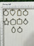 Bezel small Antique - Set of 10