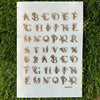 Golden Metal Insert Sheet A5 - INS3