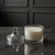 Stripped Glass jar for Candle