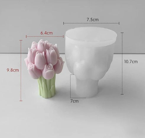 Tulip Bouquet Mould