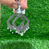 Jhumka Bezel Diamond - Forest Green