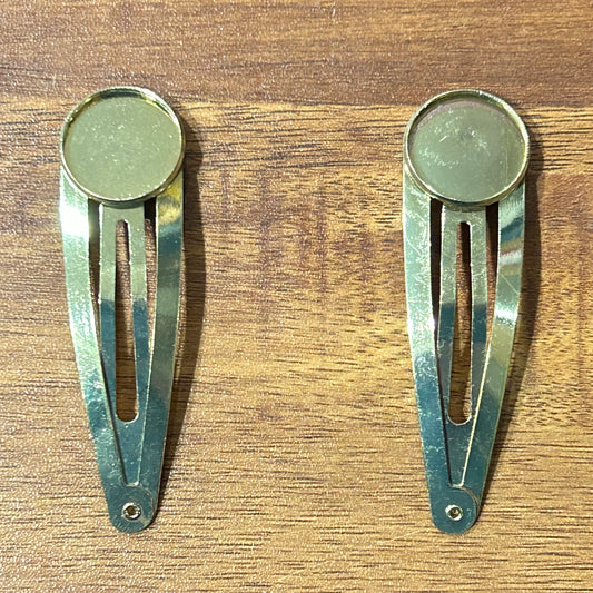 Rose Gold Bezel Clips  A1