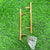 Tray handle metal- 6” plain ( Pair)