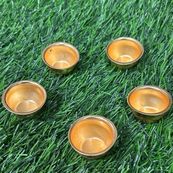 Round Metal Katori - Plain