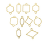 Bracelet Bezels - Set of 10