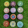 Mandala Pattern Candle Jar