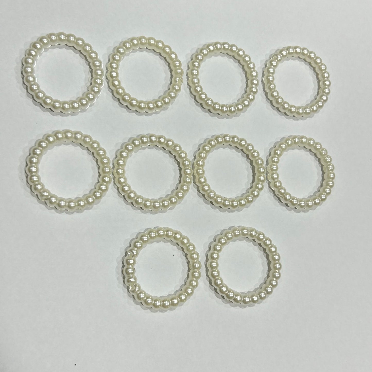 Pearl ring white