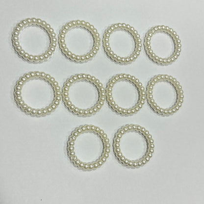 Pearl ring white