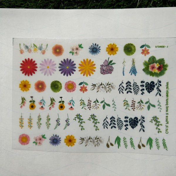 Insert A5 sheet Butterfly - INS16