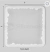 2” Square Agate Mould