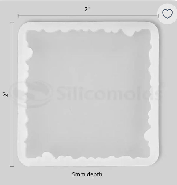 2” Square Agate Mould