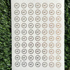 Golden Embossed Sheet A5 - EMB6