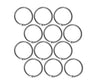 Book Binding Ring - 25 MM - Set of 12