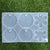 Flower Shapes Pendants & Keychain Mould - 6 CVT