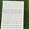 Golden Metal Insert Sheet A4 - INS6