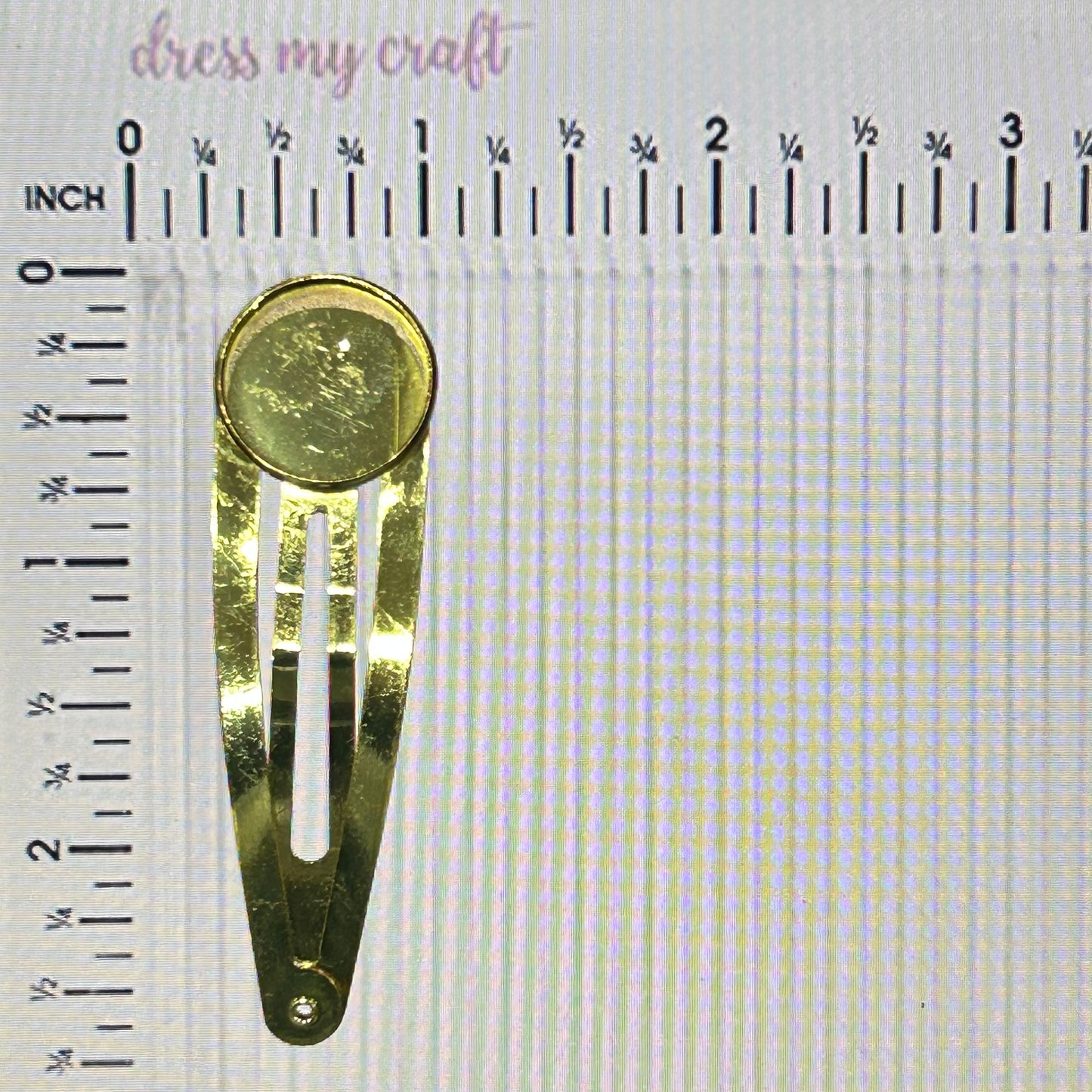 Rose Gold Bezel Clips  A1
