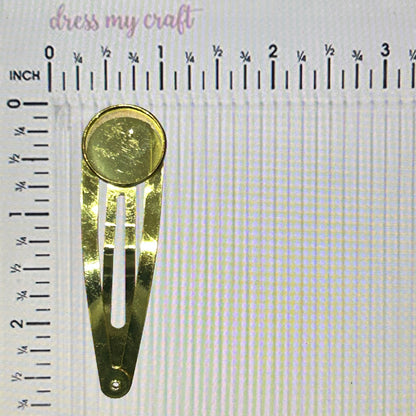 Rose Gold Bezel Clips  A1