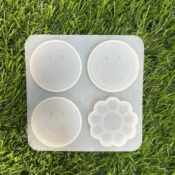Pop Socket Mould - Smiley