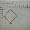 Square Bezel Gold
