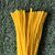 Pipe Cleaners Bright Yellow - set of 100