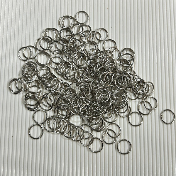 Connectors Ring ( Silver ) - 100 pcs