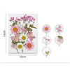 Pressed flowers Pink - 12 in 1