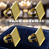 Gold Ring Bezel - Set of 5 GR1