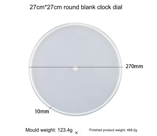 Clock Dial Mould - Round 11 "