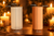 Cylinder Candle Mould Stripped - Small