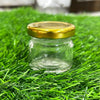 Glass Jar 30 ML - Gold Cap