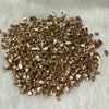 Big Metallic Glass Granules - Champagne